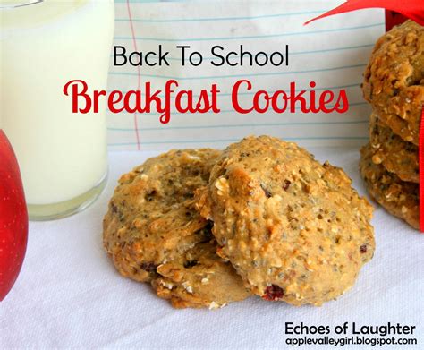 Breakfast Cookies Echoes Of Laughter