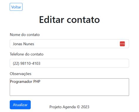 GitHub Jonasnunes Projeto Agenda Projeto Que Simula Uma Agenda De