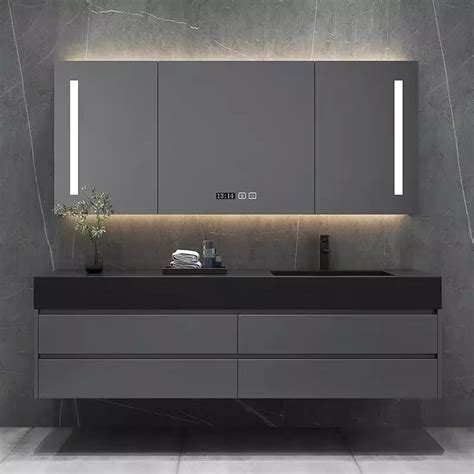 wood bathroom vanity cabinets bathroom furniture bamboo washbasin