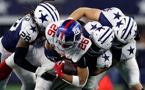 Giants vs. Cowboys report card: Run game non-existent again