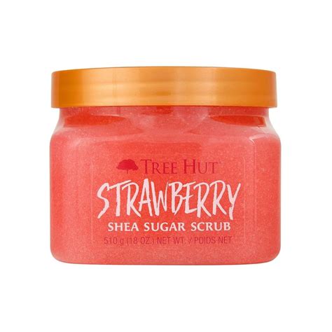 Exfoliante Corporal Tree Hut Strawberry 510 G Walmart