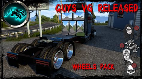 Ats Pack Of New Tires Wheels V6 0 1 43 V 6 0 1 47 Trucks