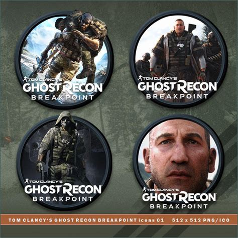 Tom Clancys Ghost Recon Breakpoint Icons By Brokennoah On Deviantart