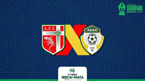 AO VIVO Campeonato SERGIPANO Lagarto X Atlético Gloriense YouTube