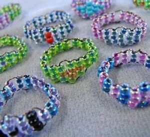 Woven Seed Bead Ring Tutorial – AllCrafts Free Crafts Update