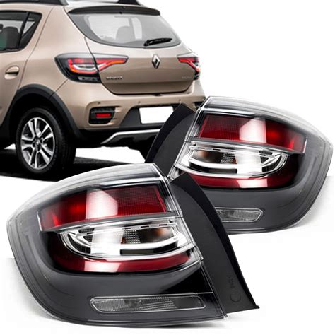 Lanterna Traseira Sandero Stepway 2020 2021 2022 Fumê TYC