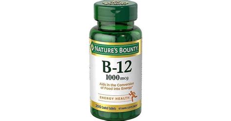 Natures Bounty Nature S Bounty Vitamin B Mcg Coated Tablets