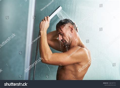 Side View Portrait Naked Muscular Gentleman Stock Photo Shutterstock
