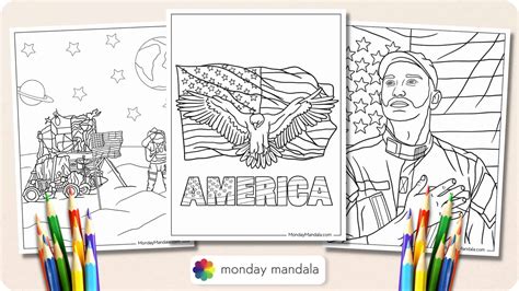 Free American Flag Coloring Pages