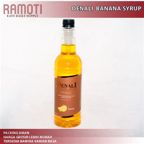 Jual Denali Banana Syrup Shopee Indonesia