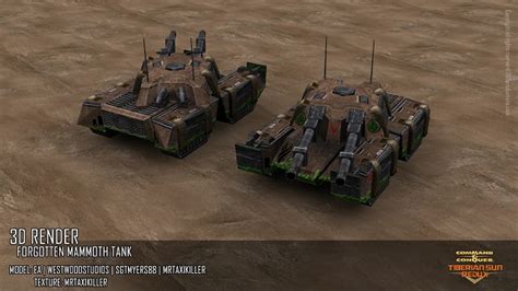 Forgotten Mammoth Tank image - Tiberian Sun Redux mod for C&C3: Tiberium Wars - ModDB