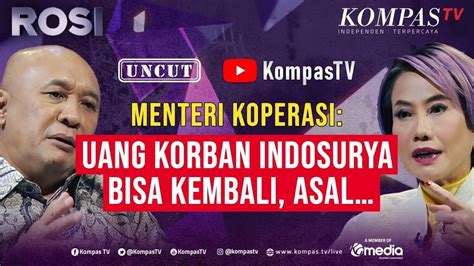 Rosi Janggal Vonis Lepas Bos Indosurya Youtube