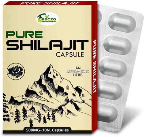 Fasczo Pure Shilajit Capsules Power Capsule Sex Capsule Boost Extra