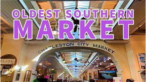 Charleston S Historic City Market YouTube