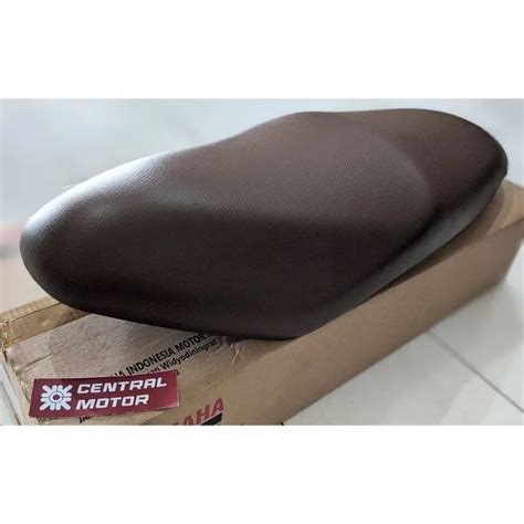 JOK JOG FINO 125 SPORTY ASSY SADEL DOUBLE SEAT TEMPAT DUDUK COKLAT