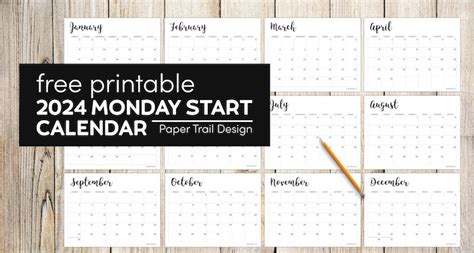 Calendar Week Starting Monday Printable Free Nani Tamara