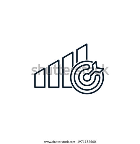 Success Diagram Concept Vector Icon Isolated Stock Vector Royalty Free