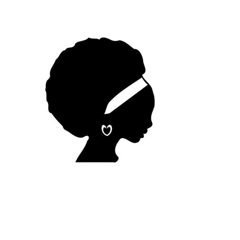 Black Woman Svg Afro Svg Afro Woman Svg Black Girl Svg Afric Inspire Uplift