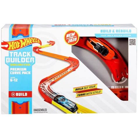 Hot Wheels Componentes De Pista Track Builder Glc87 MATTEL Pistas Magazine Luiza
