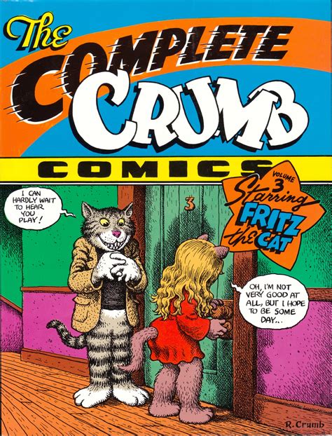 Fritz The Cat R Crumb The Complete Crumb Comics Volume Etsy