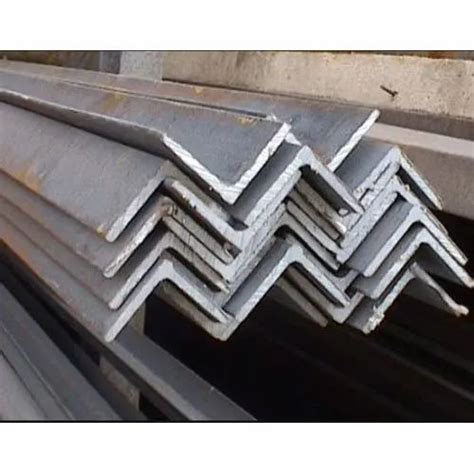 Mild Steel MS L Angle For Construction Thickness 10 20 Mm At Rs 53