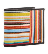 Mens Paul Smith Multi Leather Stripe Wallet Harrods UK