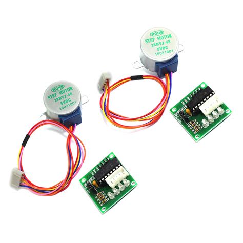 Dgzzi Set Byj Dc V Geared Stepper Motor Uln Driver Test