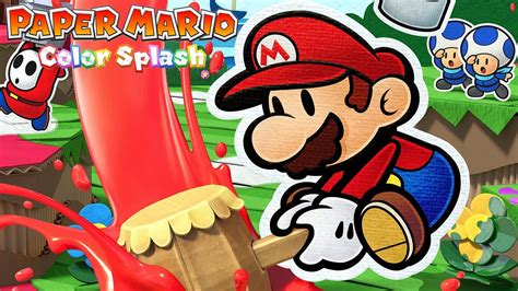 Paper Mario Color Splash Full Game Walkthrough YouTube