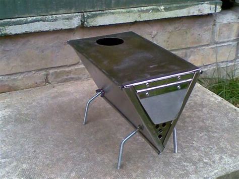 Camping Wood Stove Diy