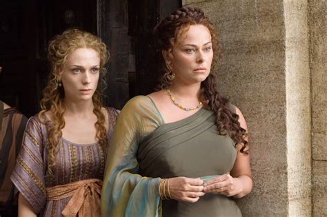 Rome Atia And Octavia Roman Fashion Roman Dress Rome Hbo