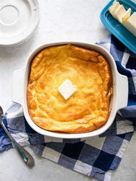 Classic Southern Style Spoon Bread Story Fueling A Southern Soul