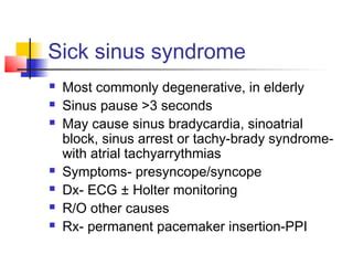 Bradyarrythmia | PPT