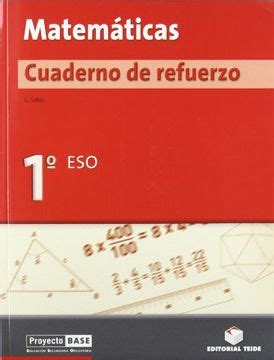 Libro matemáticas 1 eso cuaderno de refuerzo y solucionario cristina