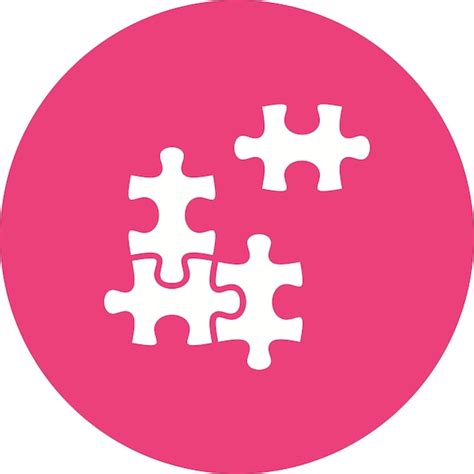 Premium Vector Puzzle Icon