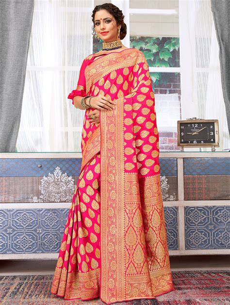 Best Pink Banarasi Saree Blouse Designs Clothise Atelier Yuwa