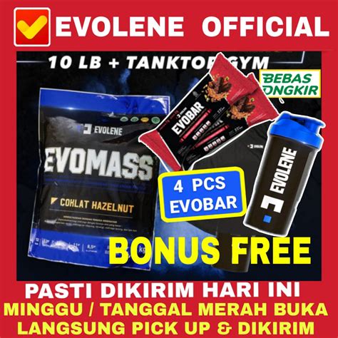 Jual Evolene Evo Mass Gainer Lbs Lbs Lb Lbs Susu Fitnes Evomass