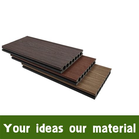 Innovative ASA Co Extruded Outdoor Decking With Excellent Weather