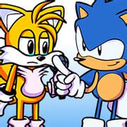 FNF Chasing But Tails And Sonic Sing It Play Rhythm Game Online