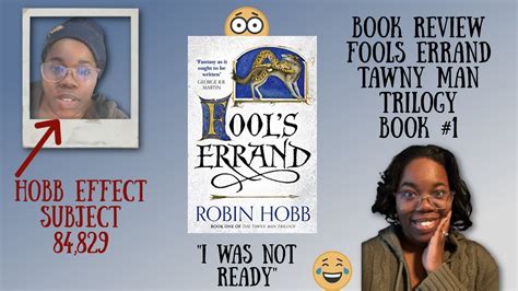 Fools Errand Tawny Man Trilogy Spoiler Free Gush Review Call 1