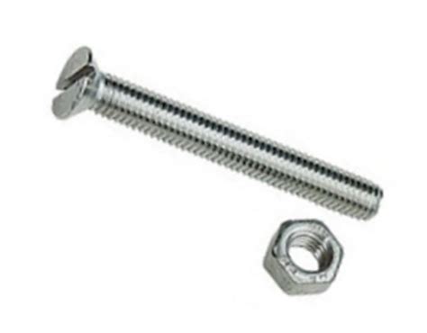 Lot de 6 boulons tête fraisée inox L 30 0 x Diam 8 mm STANDERS Leroy