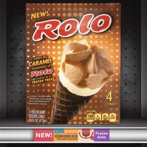 Rolo Frozen Dessert Cones The Junk Food Aisle