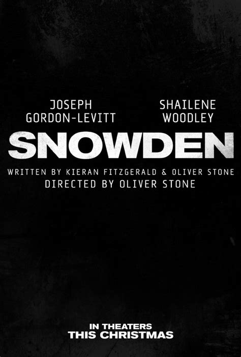 SNOWDEN Teaser Trailer and Poster | The Entertainment Factor