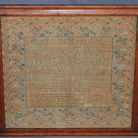 Antique Sampler Etsy