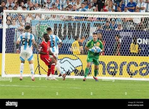 Goalkeeper Emiliano Martinez 23 Of Argentina Saves During Conmebol