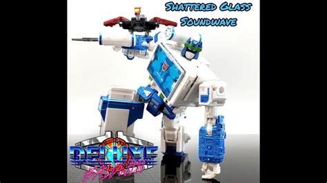 Transformers Shattered Glass Soundwave Wravage And Laserbeak Deluxe