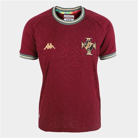 Camisa Vasco Da Gama Iii 2223 Goleiro Kappa Feminina Vinho Shop Vasco