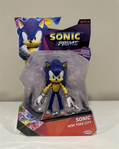 Jakks Pacific Sonic Prime Sonic New Yoke City 5 In 45 Off