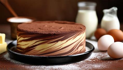 Cake Marbr Choco Vanille Fa On Z Bra Une Recette Hypnotique