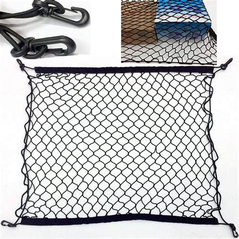 Goodern Truck Cargo Net 120CM X 90CM Heavy Duty Truck Bed Cargo Bungee