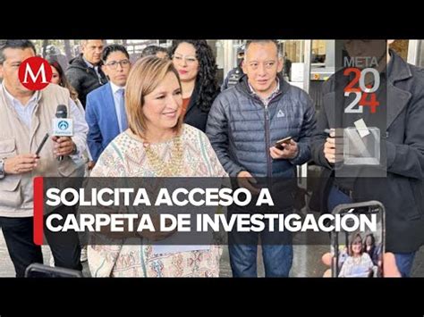 X Chitl G Lvez Presenta Escritos A La Fgr Solicita Acceso A Carpeta De